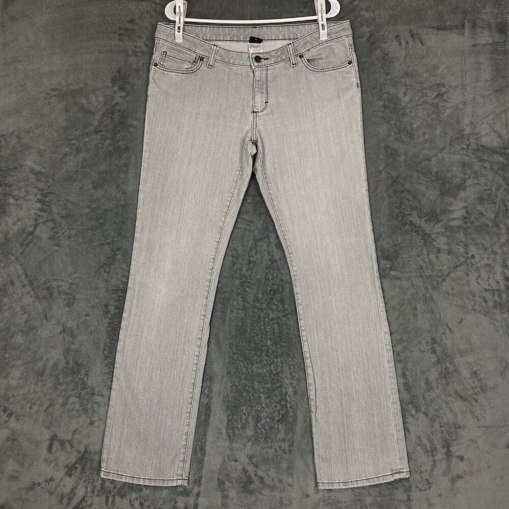 Patagonia Jeans Womens 34X31 Light Gray Denim Organic Cotton Straight Regular